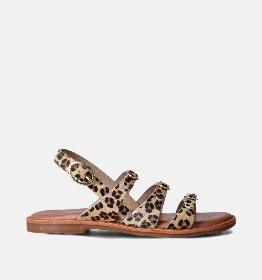 Atelier Tropezien Sandales plates en Marron