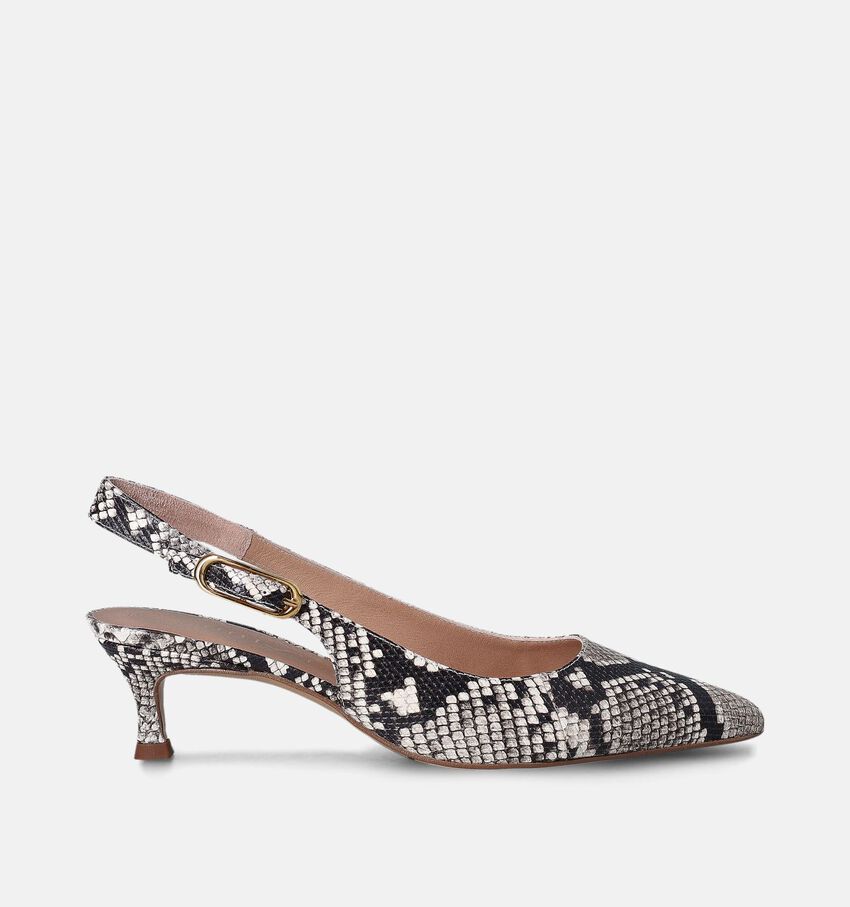 Unisa Ibon Vip Zwarte Slingback pumps