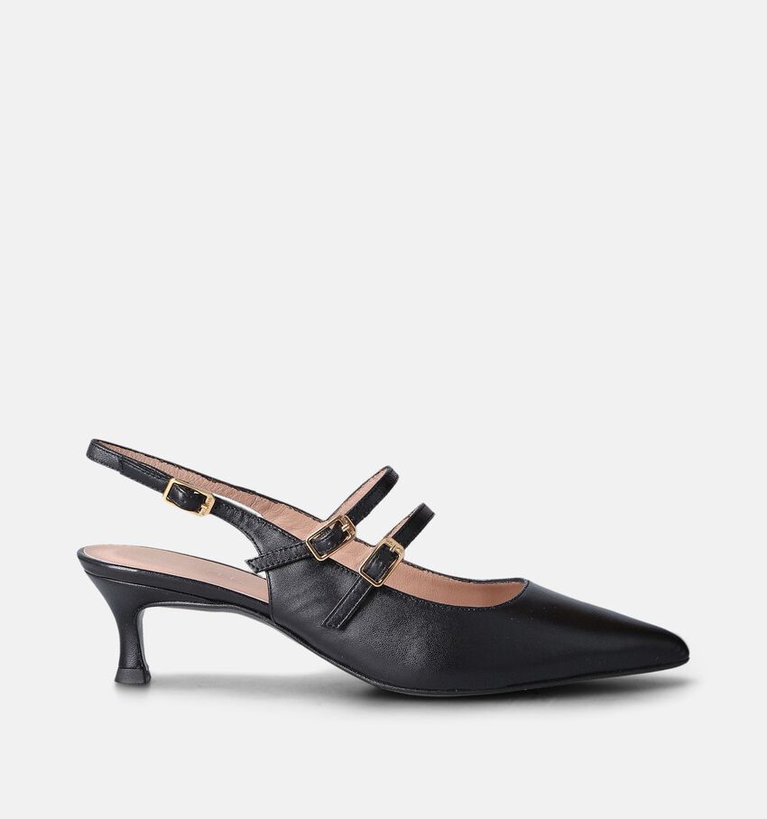 Unisa Inazar Nto Zwarte Slingback pumps
