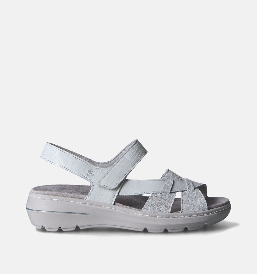 Suave Sandales pour semelles orthopédiques en Gris