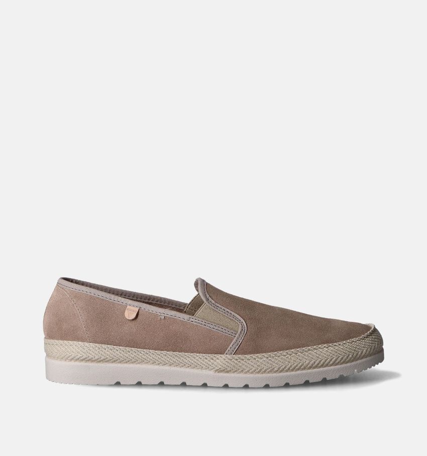 Verbenas Boris Serraje Mocassins en Beige