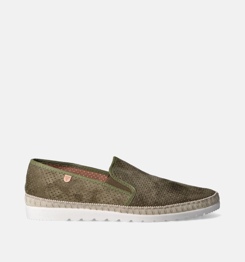 Verbenas Boris Hole Gallery Mocassins en Vert khaki