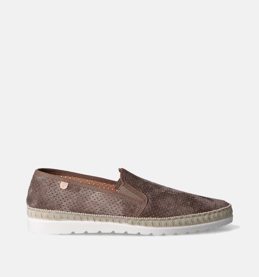 Verbenas Boris Hole Gallery Mocassins en Taupe