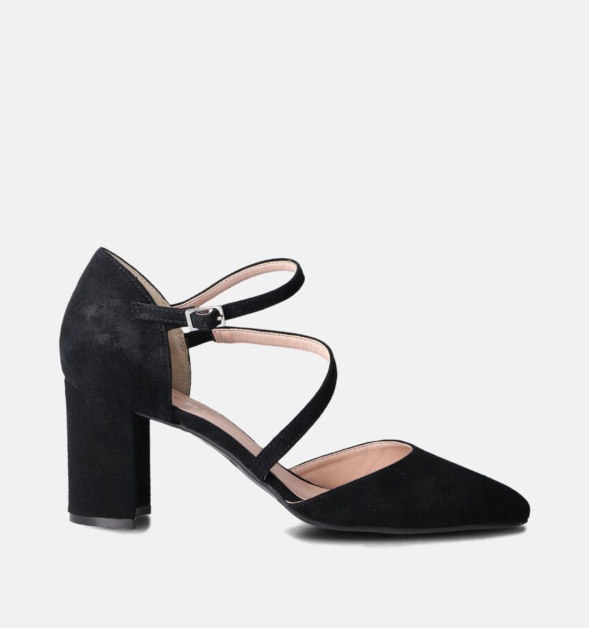 Laurent David Zwarte Pumps met Bandje