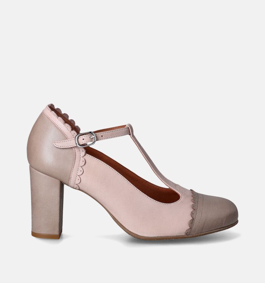 Creator Escarpins avec sangle en Beige