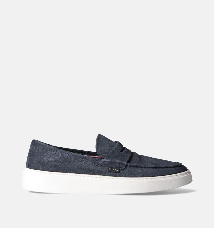 Scapa Chaussures à enfiler en Bleu foncé
