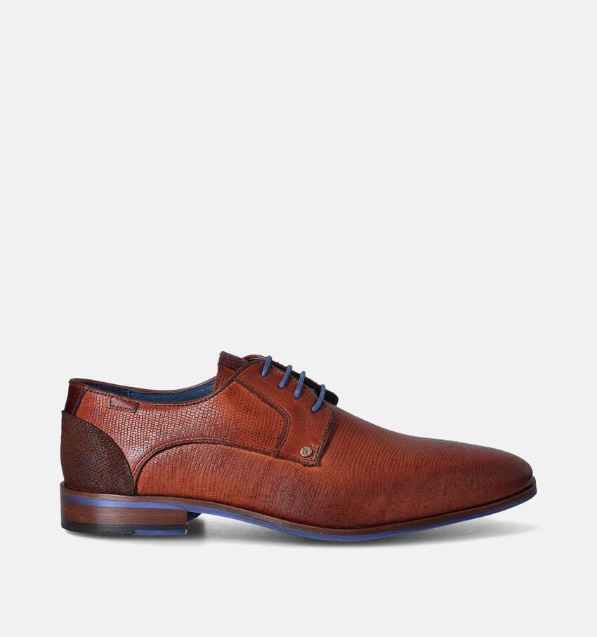 Berkelmans Oulton Cognac Geklede veterschoenen