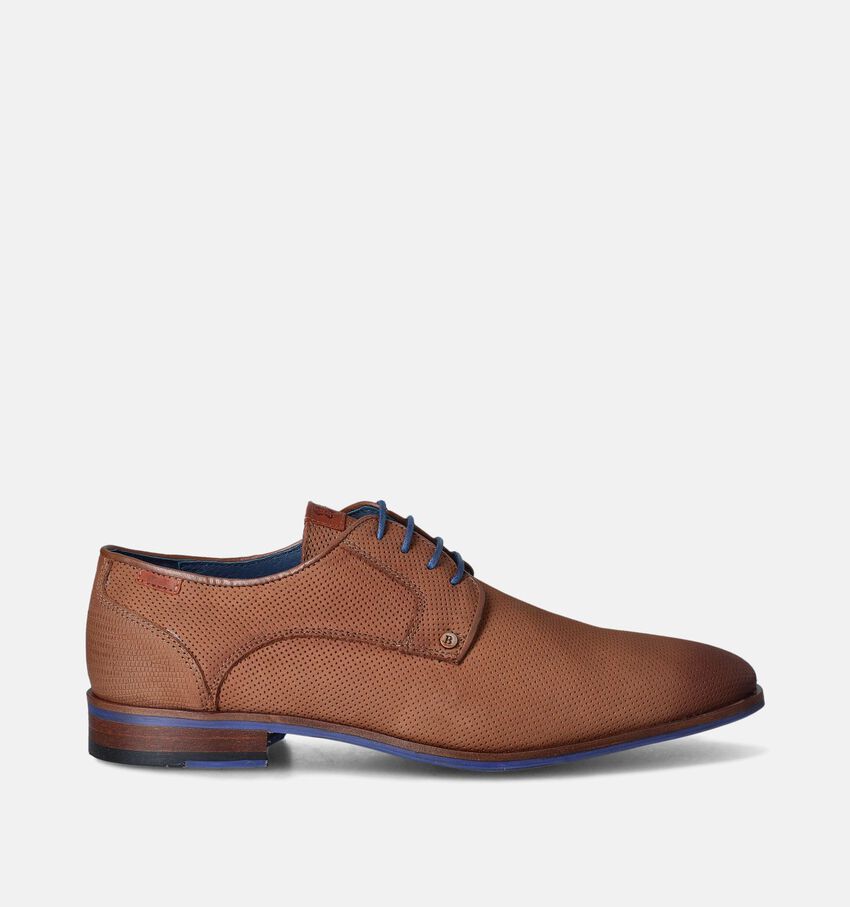 Berkelmans Oulton Cognac Geklede veterschoenen
