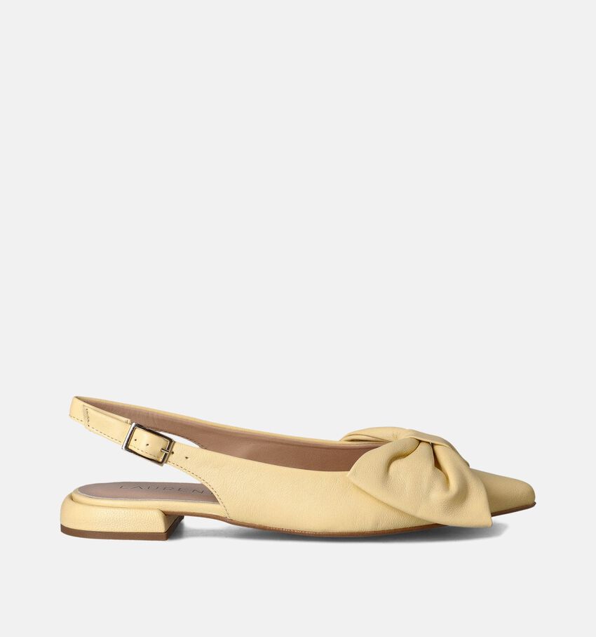 Laurent David Ballerines en Jaune