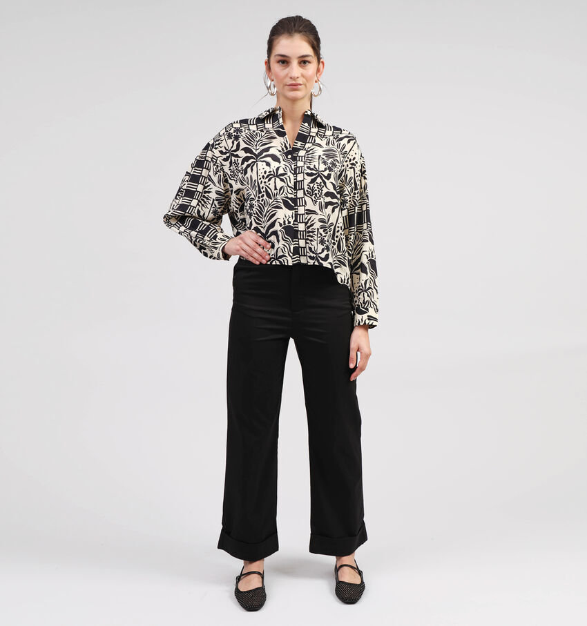 Rue Mazarine Dalas Pantalon habillé en Noir