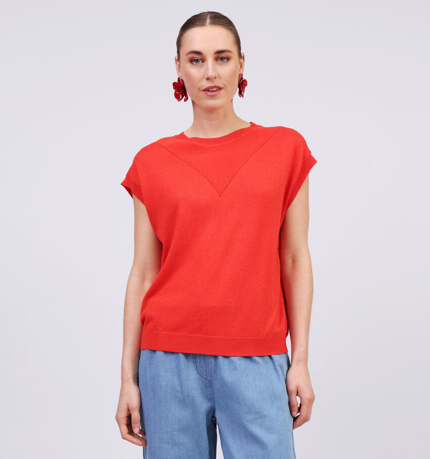 Rue Mazarine Prairie Rode T-Shirt
