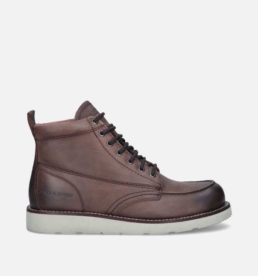 Jack & Jones Toronto Bottines en Marron