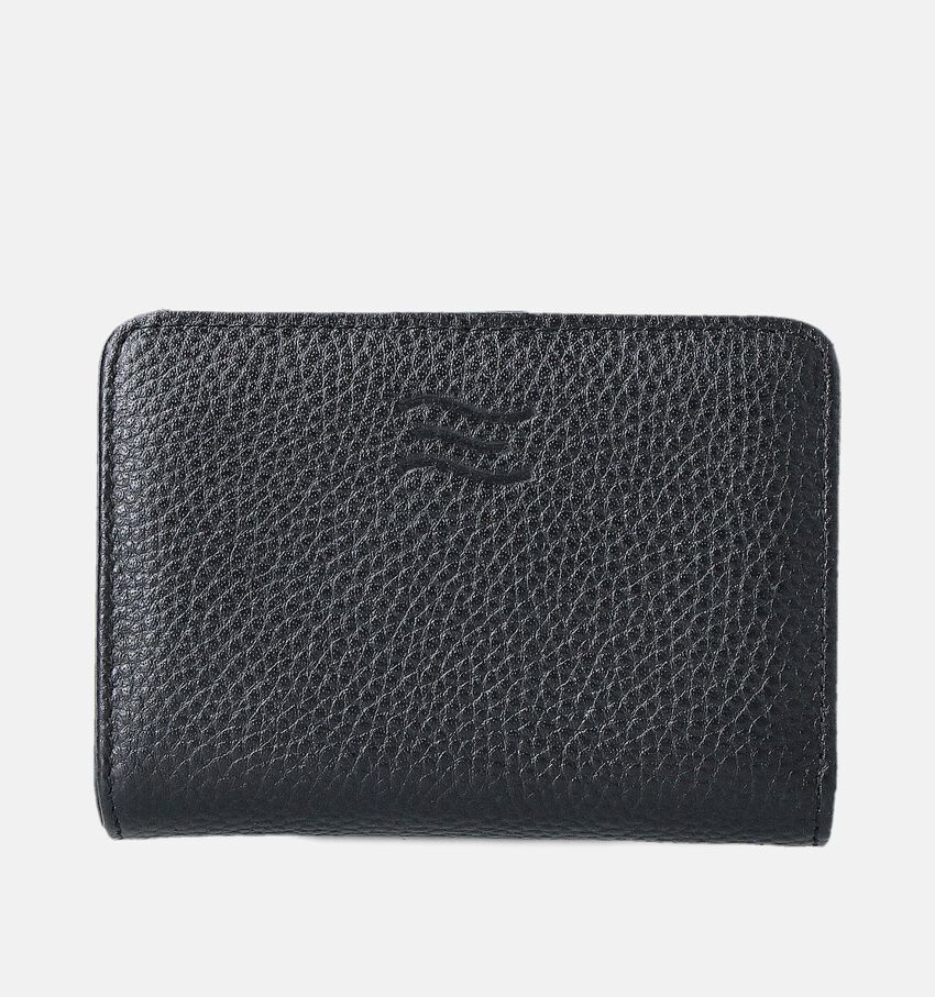 Crinkles Porte-monnaie zippé en Noir