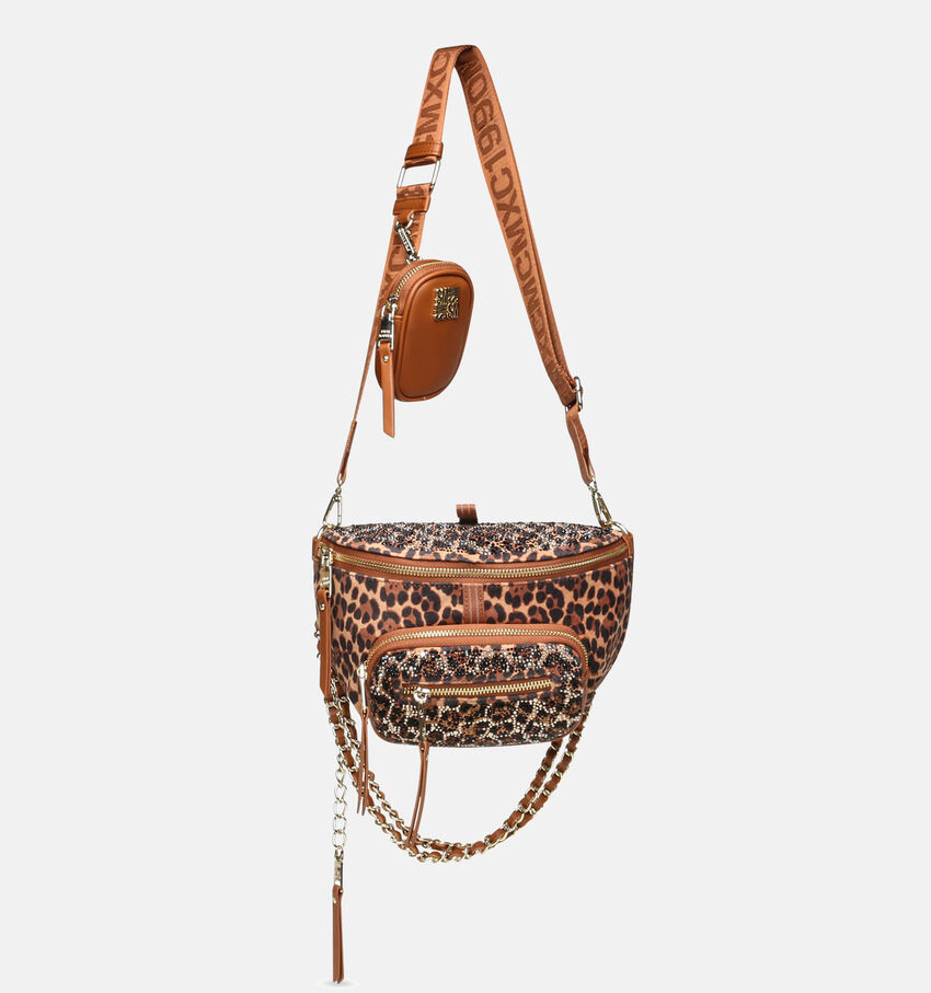 Steve Madden Bmist Bruine Crossbody tas