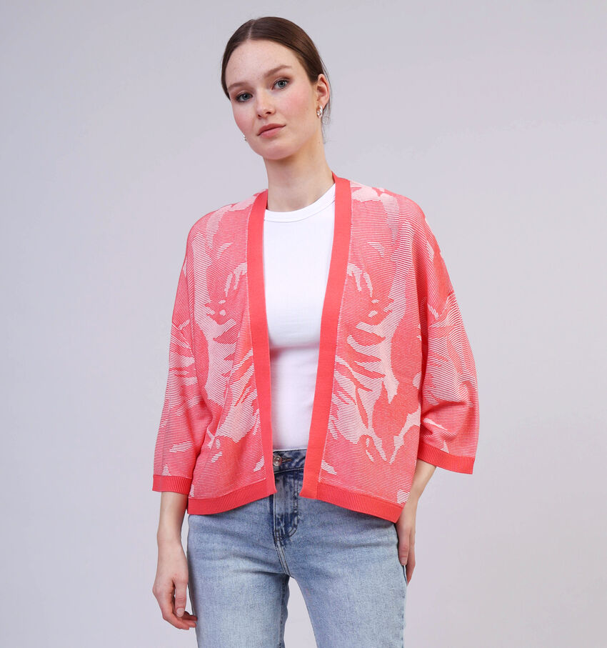 comma Roze Cardigan