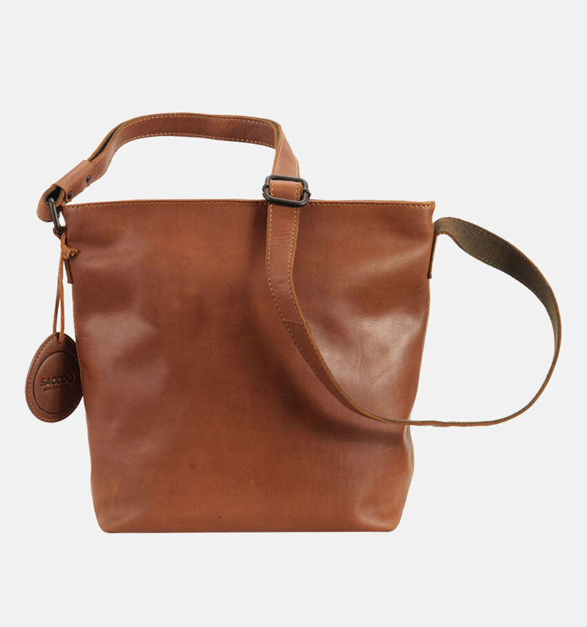 Saccoo Laurito Cognac Crossbody tas