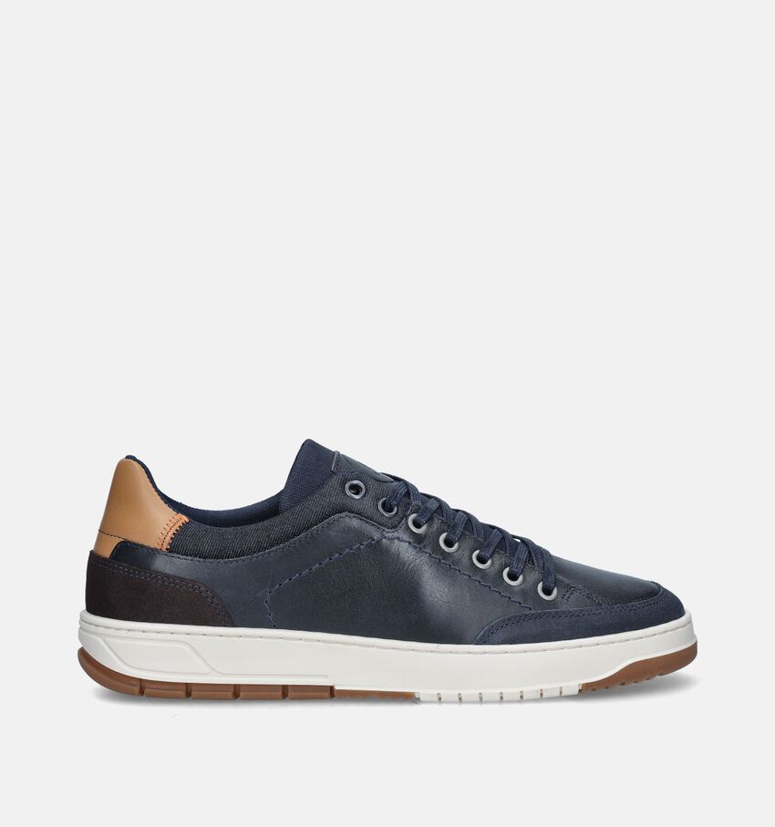La Strada Blauwe Veterschoenen