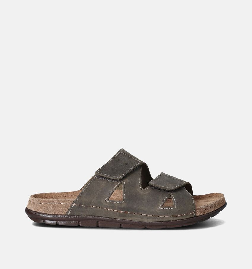 Rohde Nu-pieds casual en Vert kaki