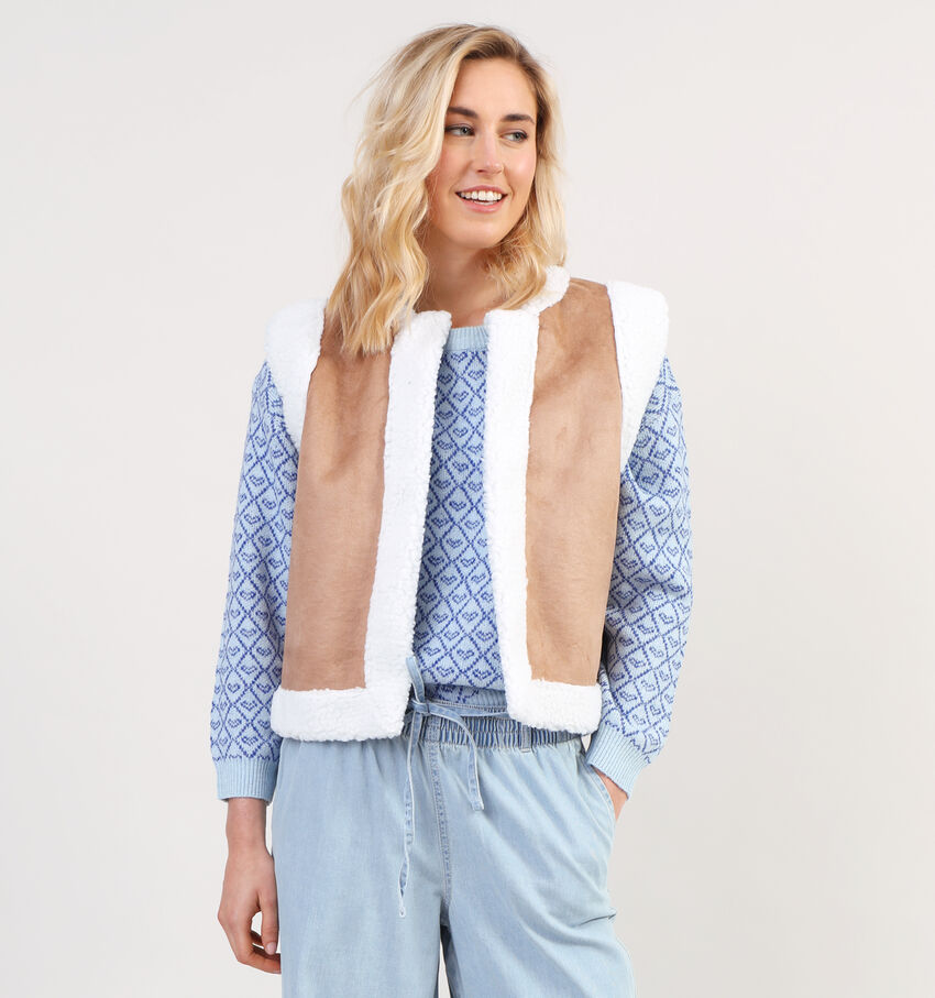 Dolce C. Bruine Fluffy Bodywarmer