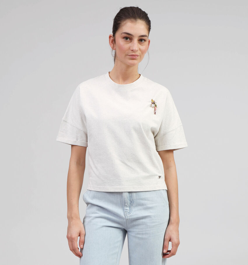 Orfeo Clara T-shirt en Écru