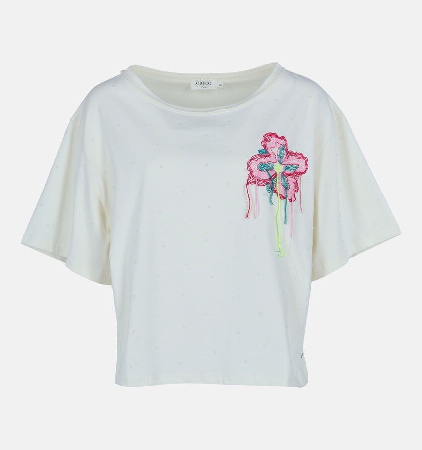 Orfeo Maude Ecru T-shirt