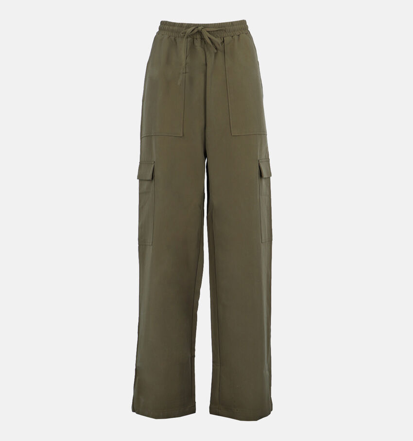 Orfeo Atalie Kaki Wijde broek