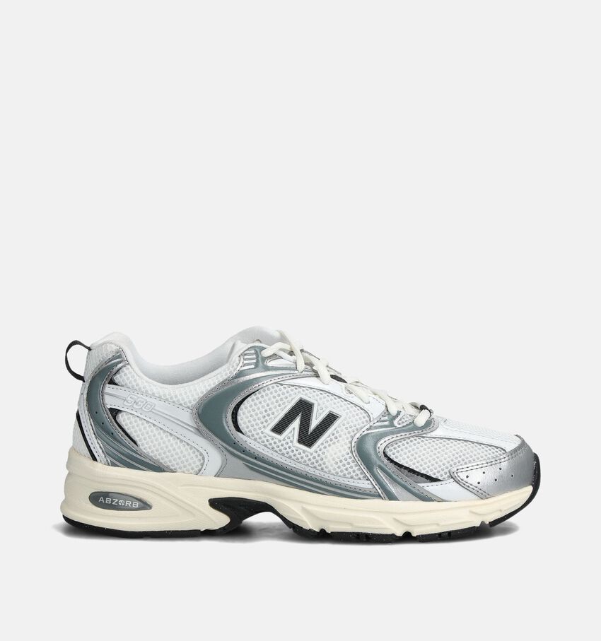 New Balance 530 Witte/Zilveren Sneakers