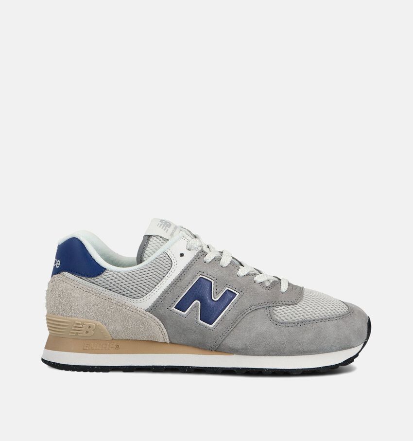 New Balance 574 Baskets basses en Bleu/Gris