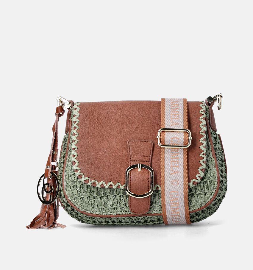 Carmela Sac porté croisé en Vert