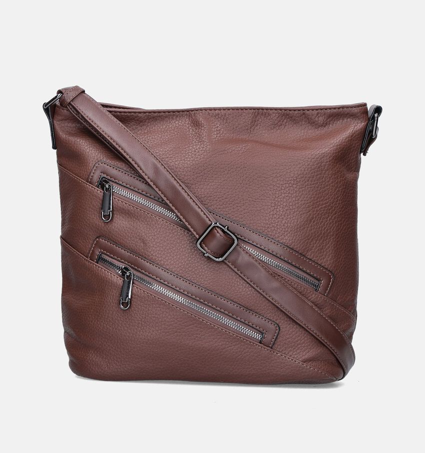 Maria C. Bruine Crossbody tas