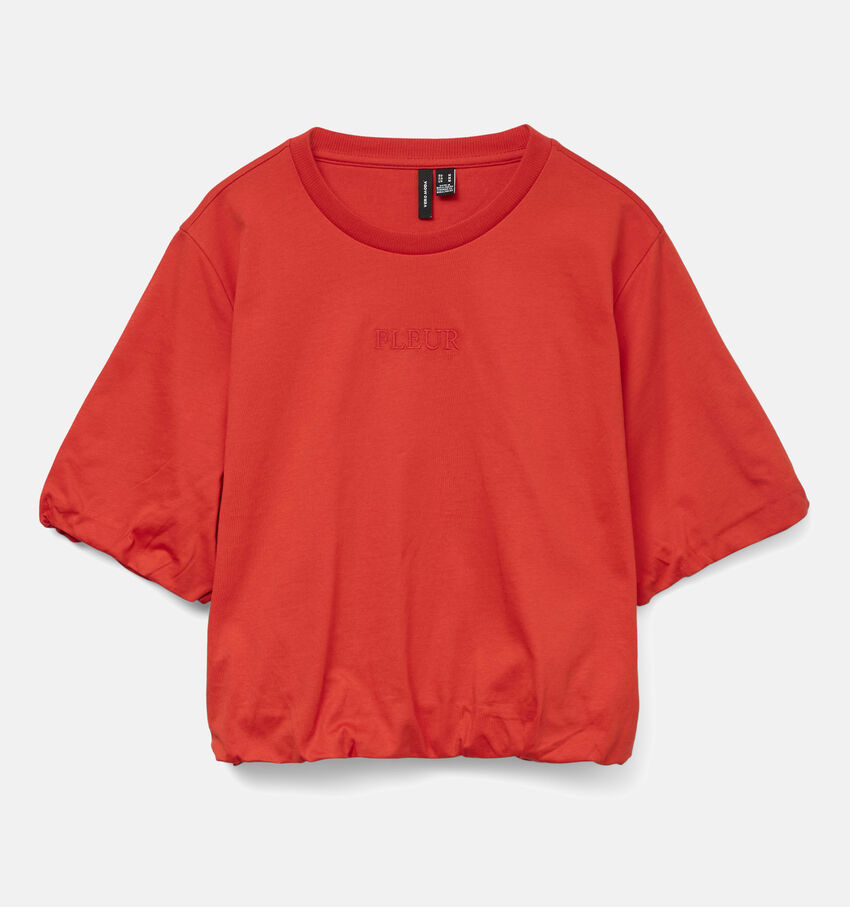 Vero Moda Penny Rode Cropped T-shirt