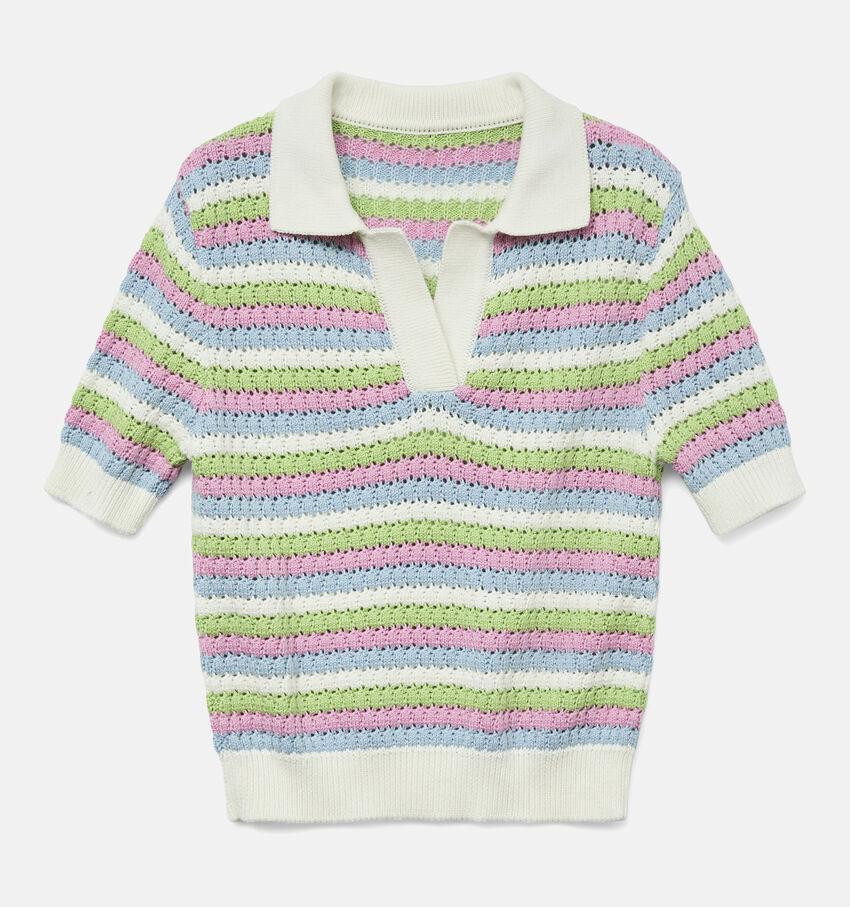 Vero Moda Rihanna Pull polo en Vert