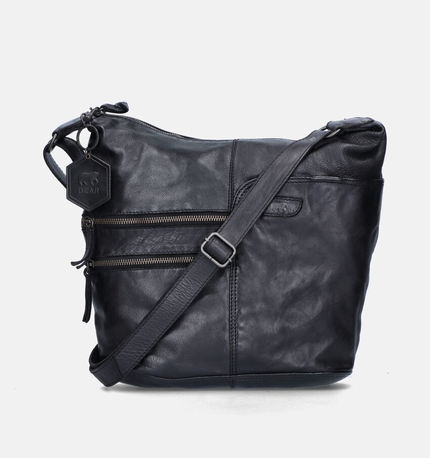 Bear Design Zwarte Crossbody tas