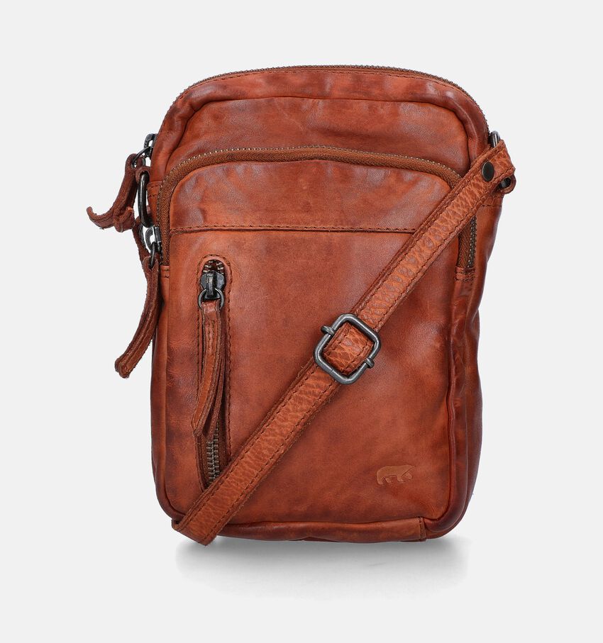 Bear Design Cognac Schoudertas
