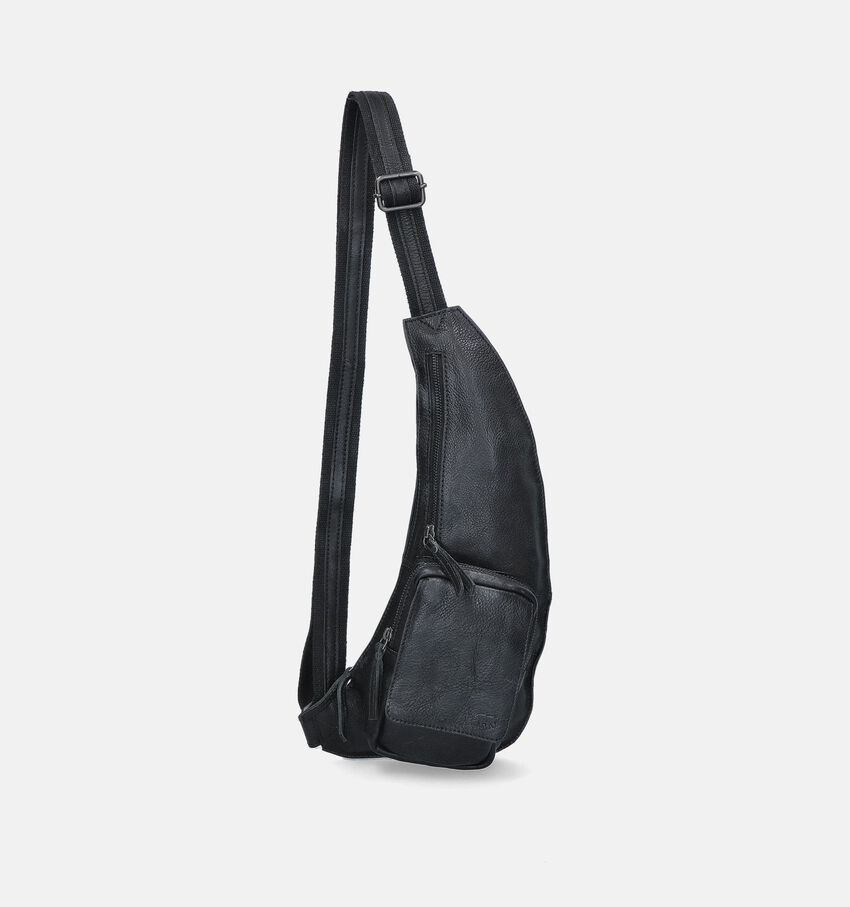Bear Design Zwarte Crossbody tas