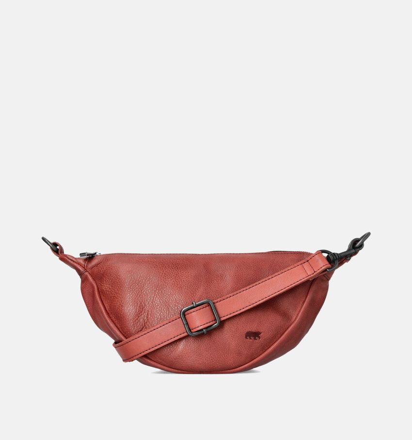 Bear Design Rode Crossbody tas
