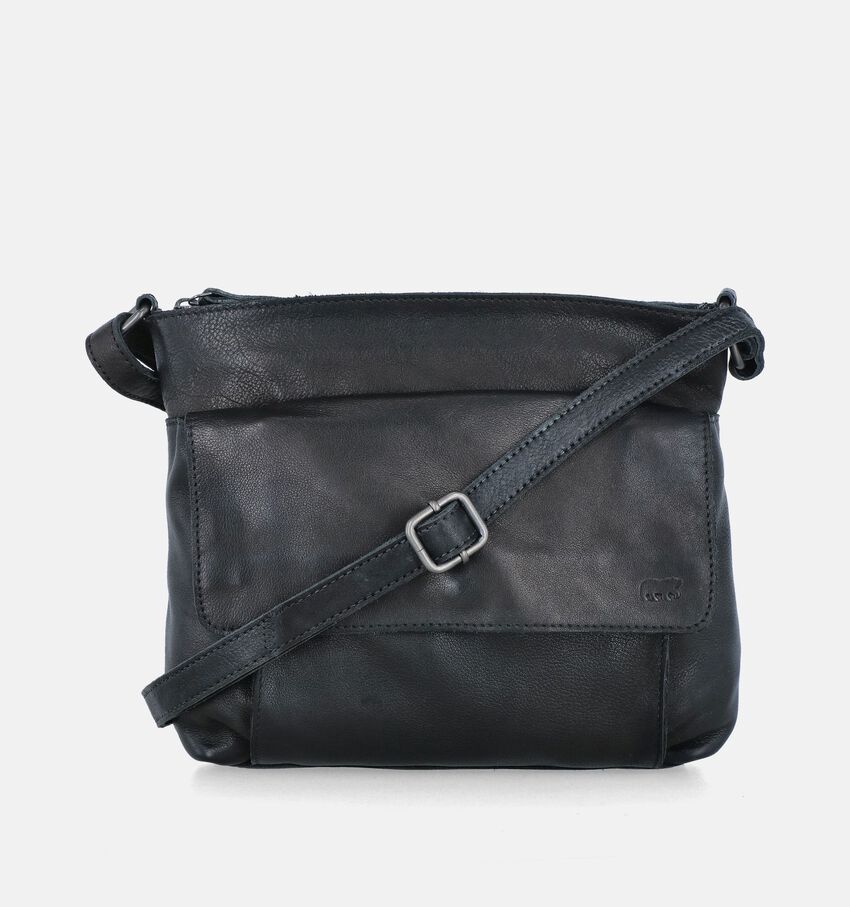 Bear Desing Zwarte Crossbody tas