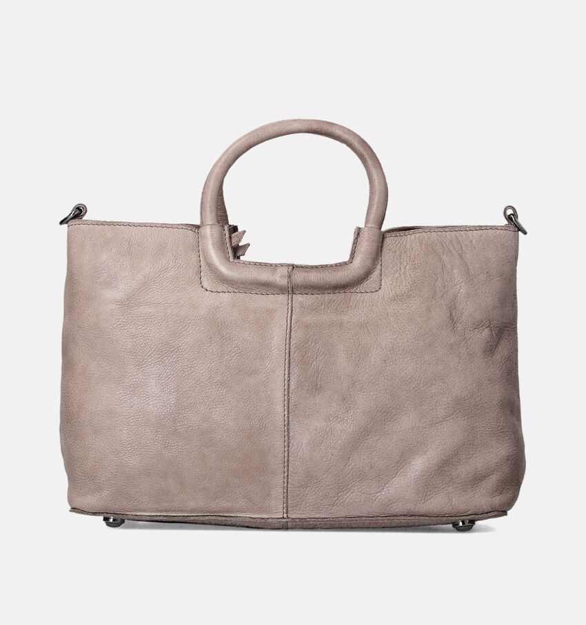 Bear Design Taupe Handtas