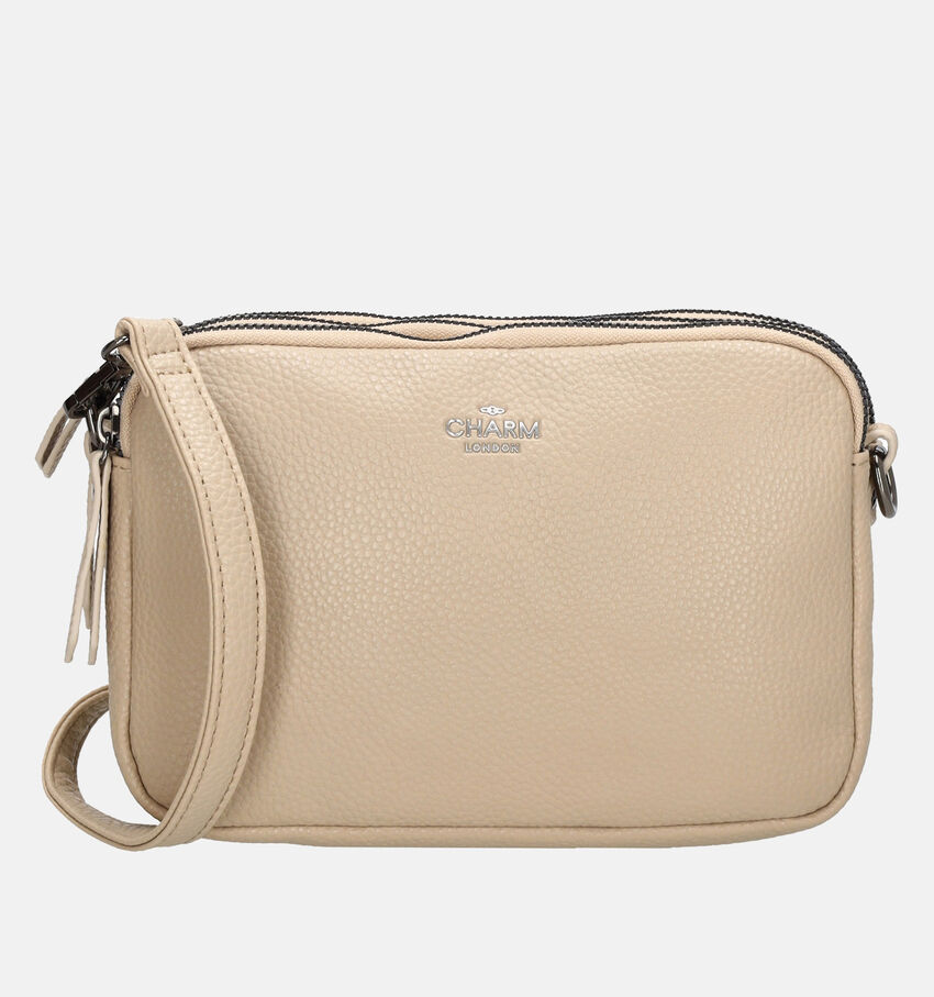 Charm London Taupe Crossbody tas