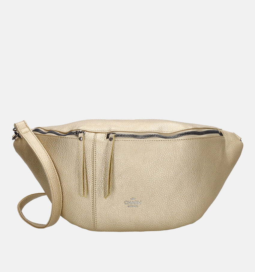 Charm London Gouden Crossbody tas