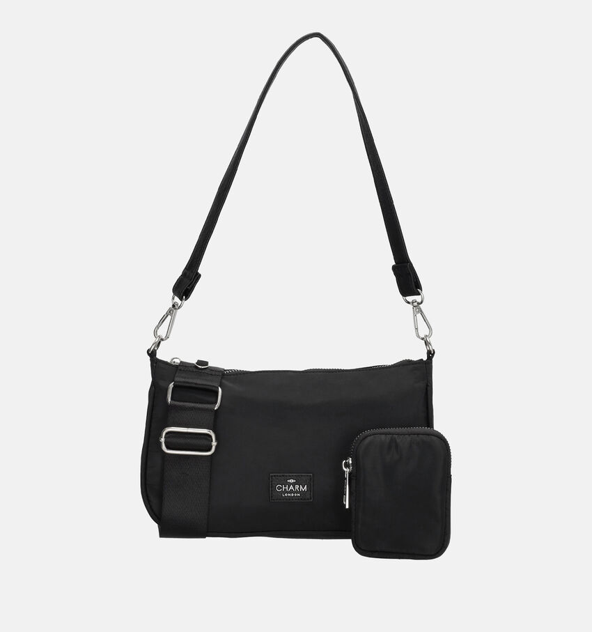 Charm London Zwarte Crossbody tas