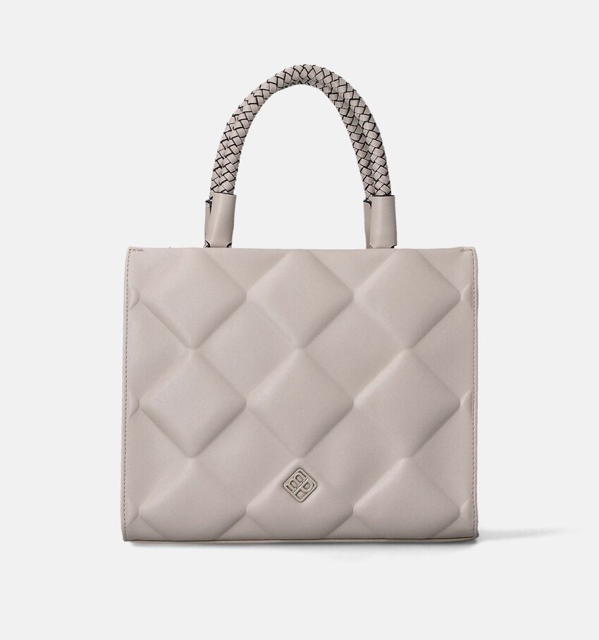 Pepe Moll Box Sac à main en Écru