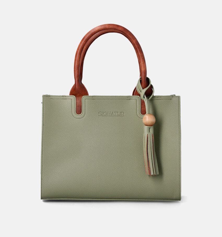 Signatur Lichtgroene Handtas