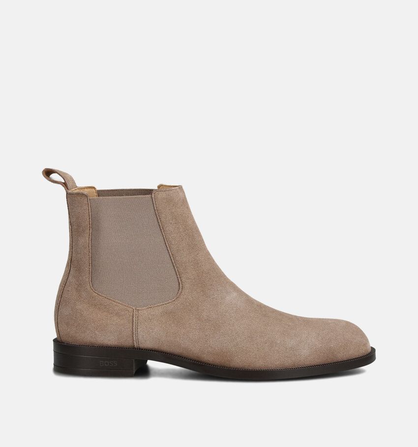 BOSS Tayil Bottines Chelsea en Beige