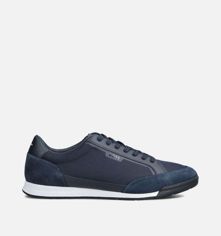 BOSS Blauwe Veterschoenen