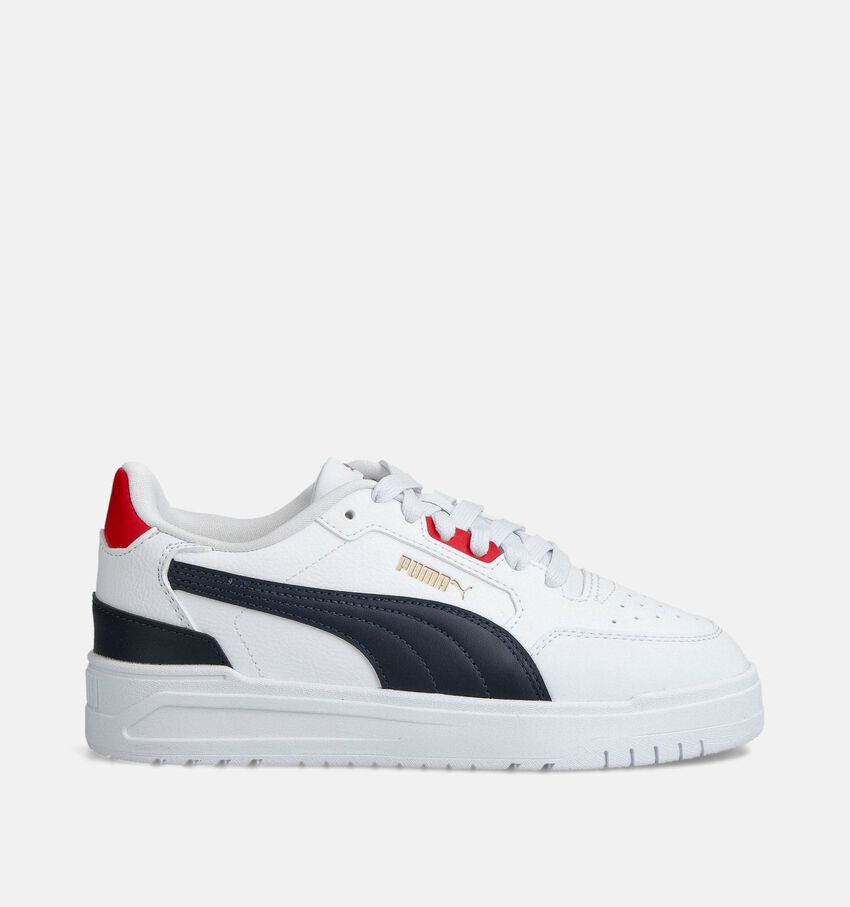 Puma Shuffle Downtown Baskets basses en Blanc