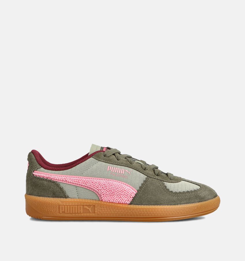 Puma Prima Palermo Kakigroene Sneakers