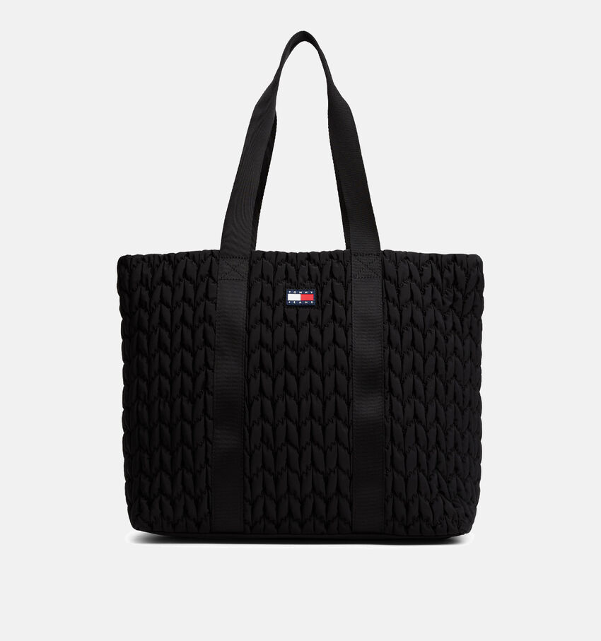 Tommy Hilfiger Urban Quilted Tote Cabas en Noir