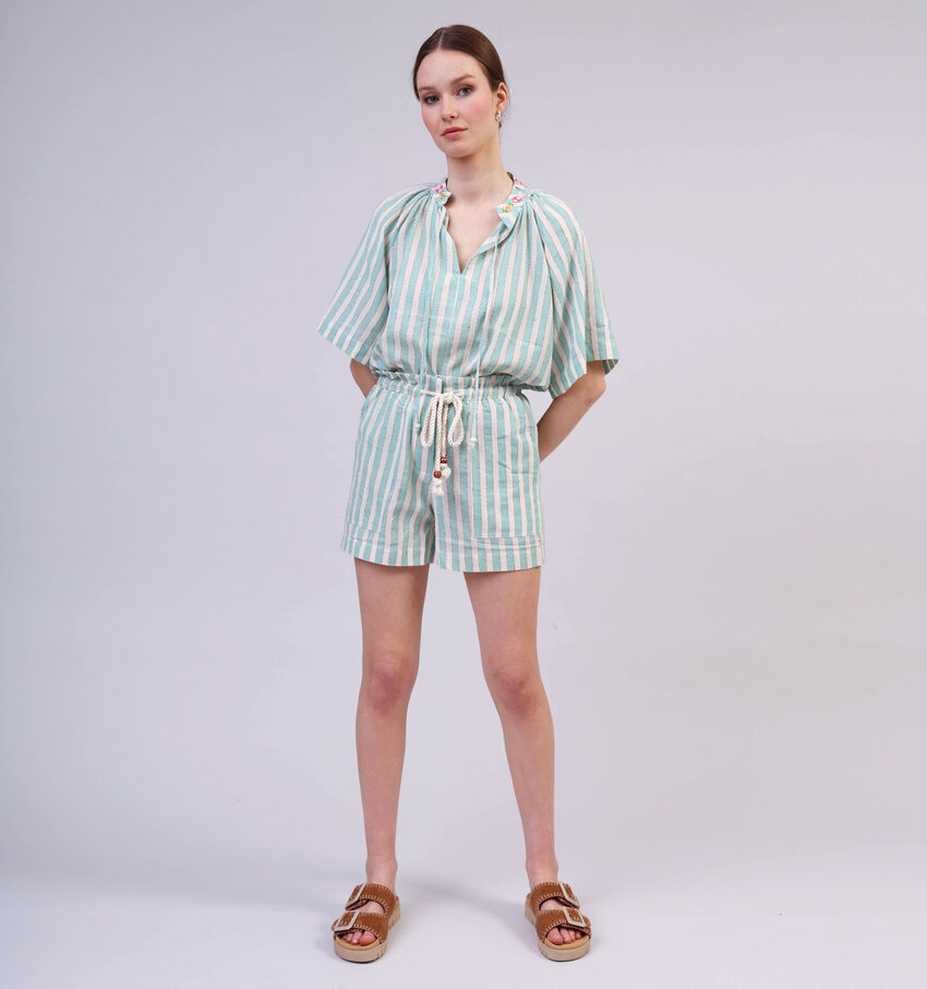 Orfeo Alessandro Blouse en Bleu