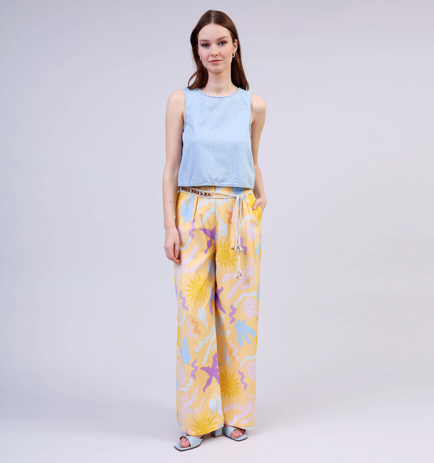 Orfeo Camille Gele Wijde Broek
